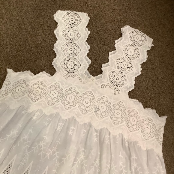 Ulla Johnson White Lace Cotton Blouse - Picture 3 of 11